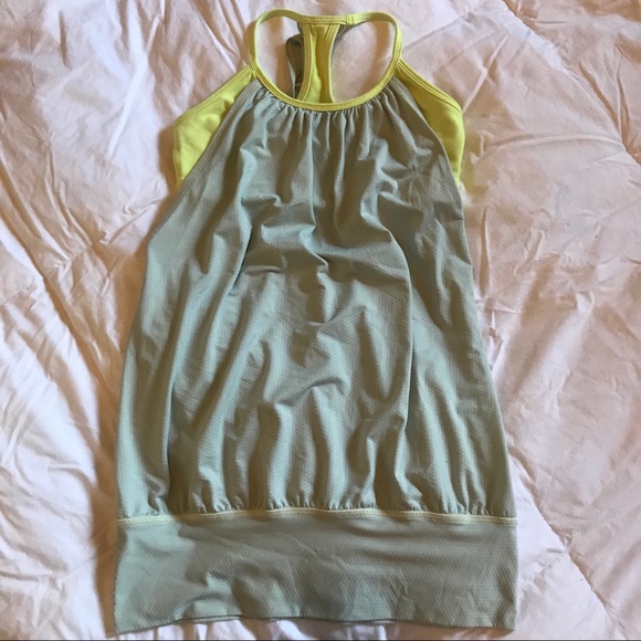 LULULEMON green sports bra tank - Picture 2 of 6